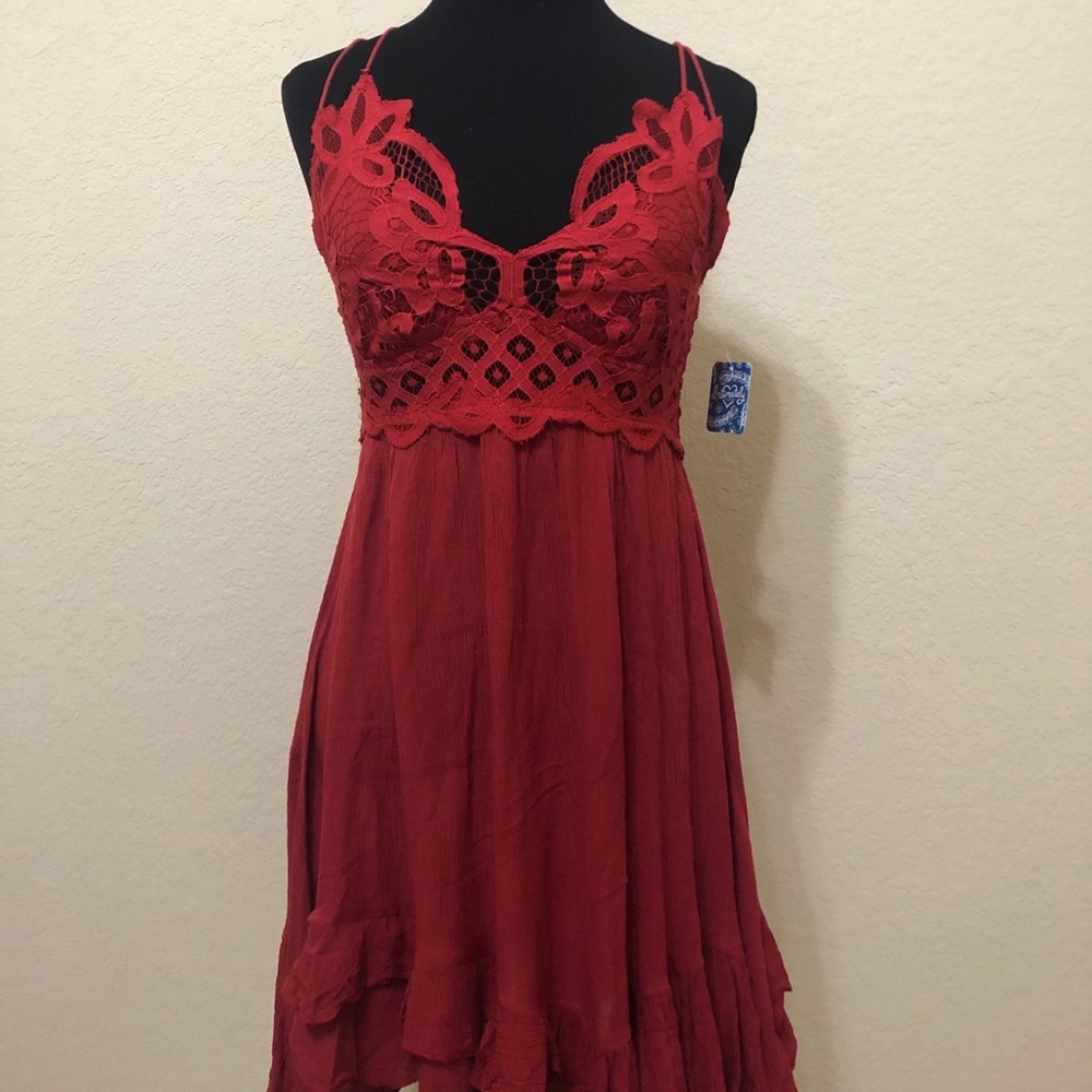 NEW free people adella mini dress